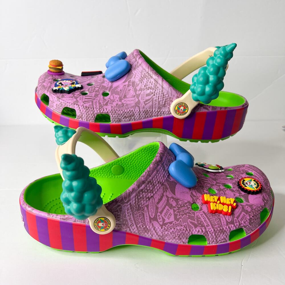 Crocs x The Simpsons Krusty the Clown Unisex  Classic Clog Size W11 /M 9